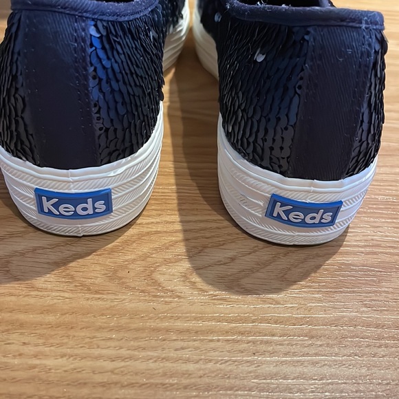 Keds dream foam shoes size US 8 UK 5.5 EUR 39 Navy Blue with glitters - Picture 3 of 4